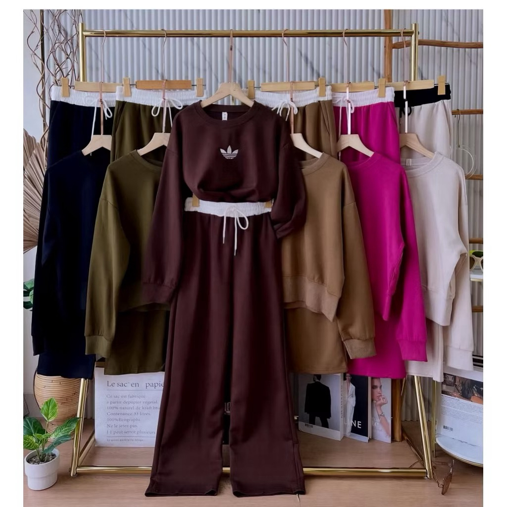 oneset BKK A&K adidong (warna VANILA) SPECIAL PRICE