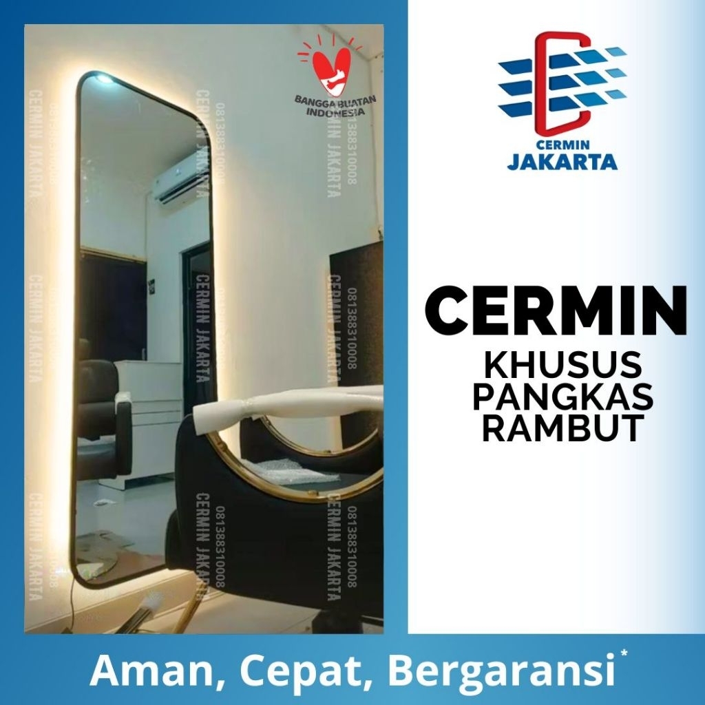 cermin dinding lampu led full vody