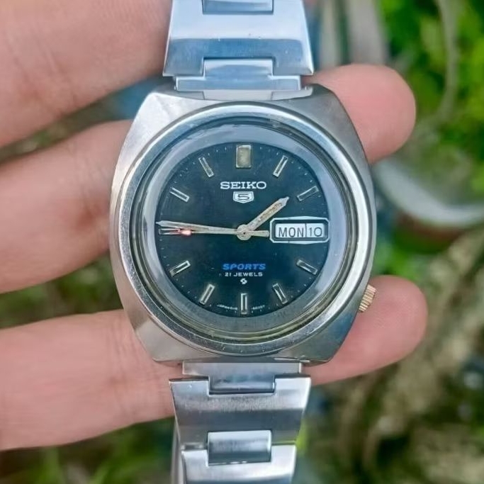 Jam Tangan Original Vintage Seiko 5 Sports Automatic