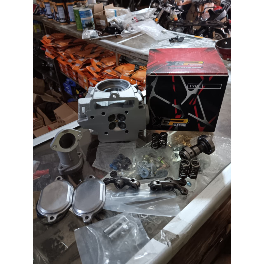 kop head klep 4 porting CNC PNP C Series win grand prima supra x revo lama legenda XGP RACING