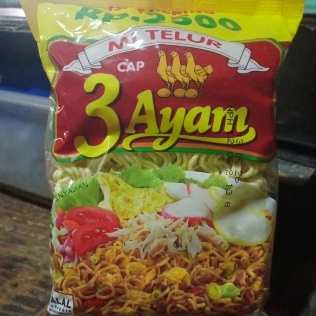 MIE TELOR 3 AYAM