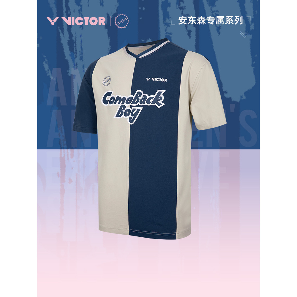 New Sport Jersey Badminton Victory Antonsen Exclusive T-2502AA Original