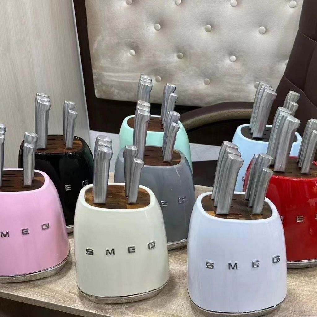 Knife Block Set/ Knife Set Holder / Set Pisau / Set Pisau 6in1 Holder