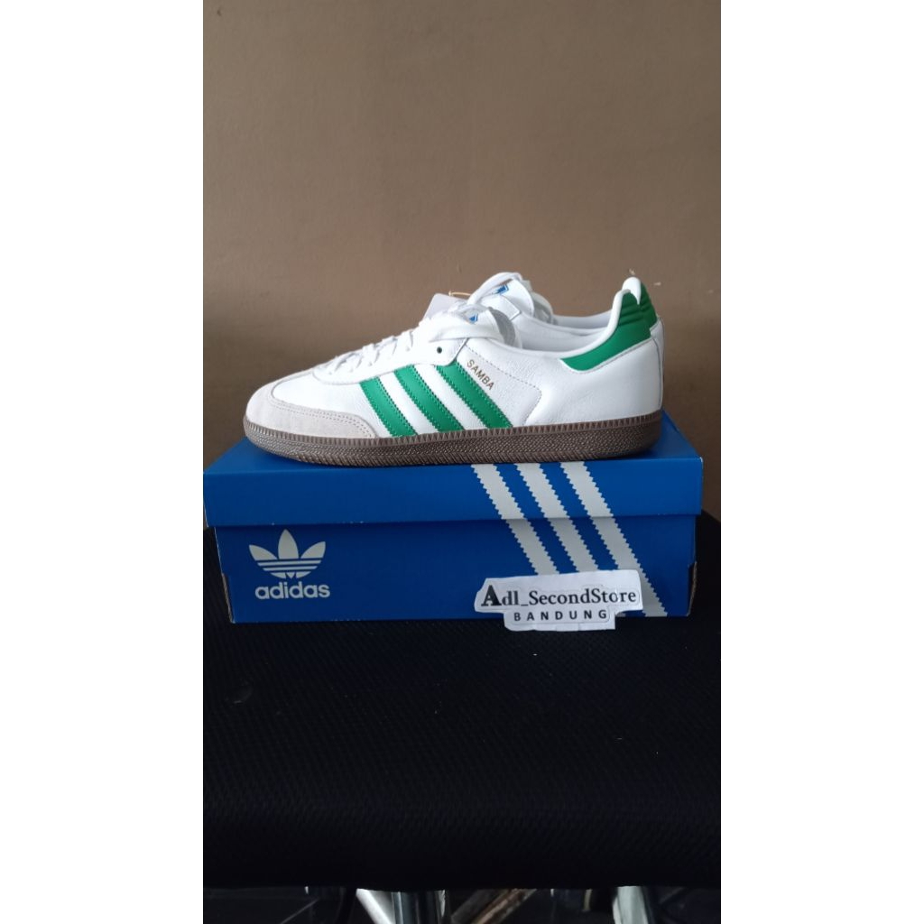 adidas samba og hijau putih original