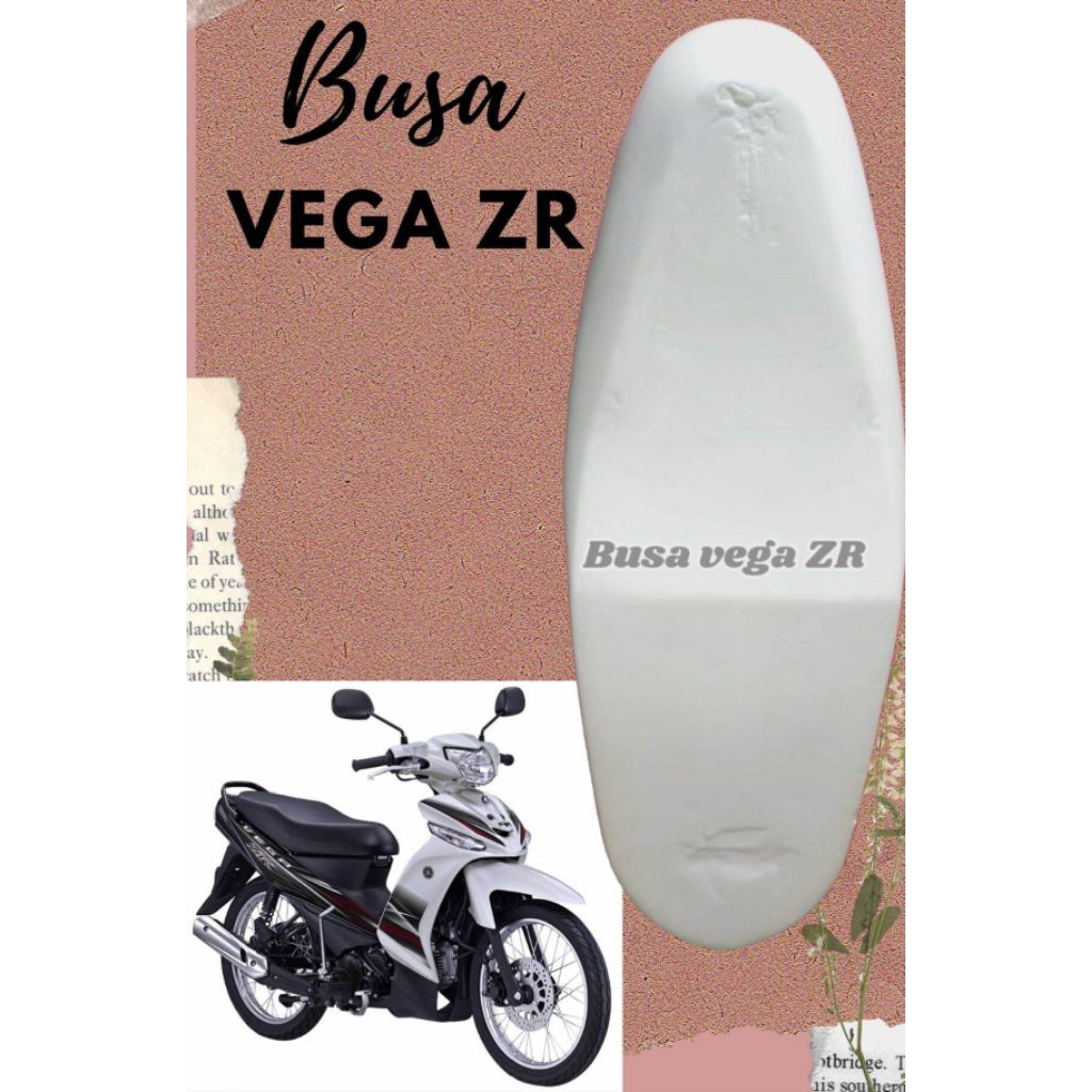 Busa Jok Vega ZR Ori Motor Yamaha Vega ZR Empuk Anti Gembos Putih