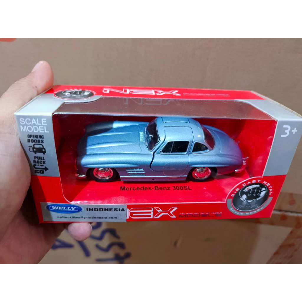 Diecast welly nex 1:36 Mercedes Benz 300SL
