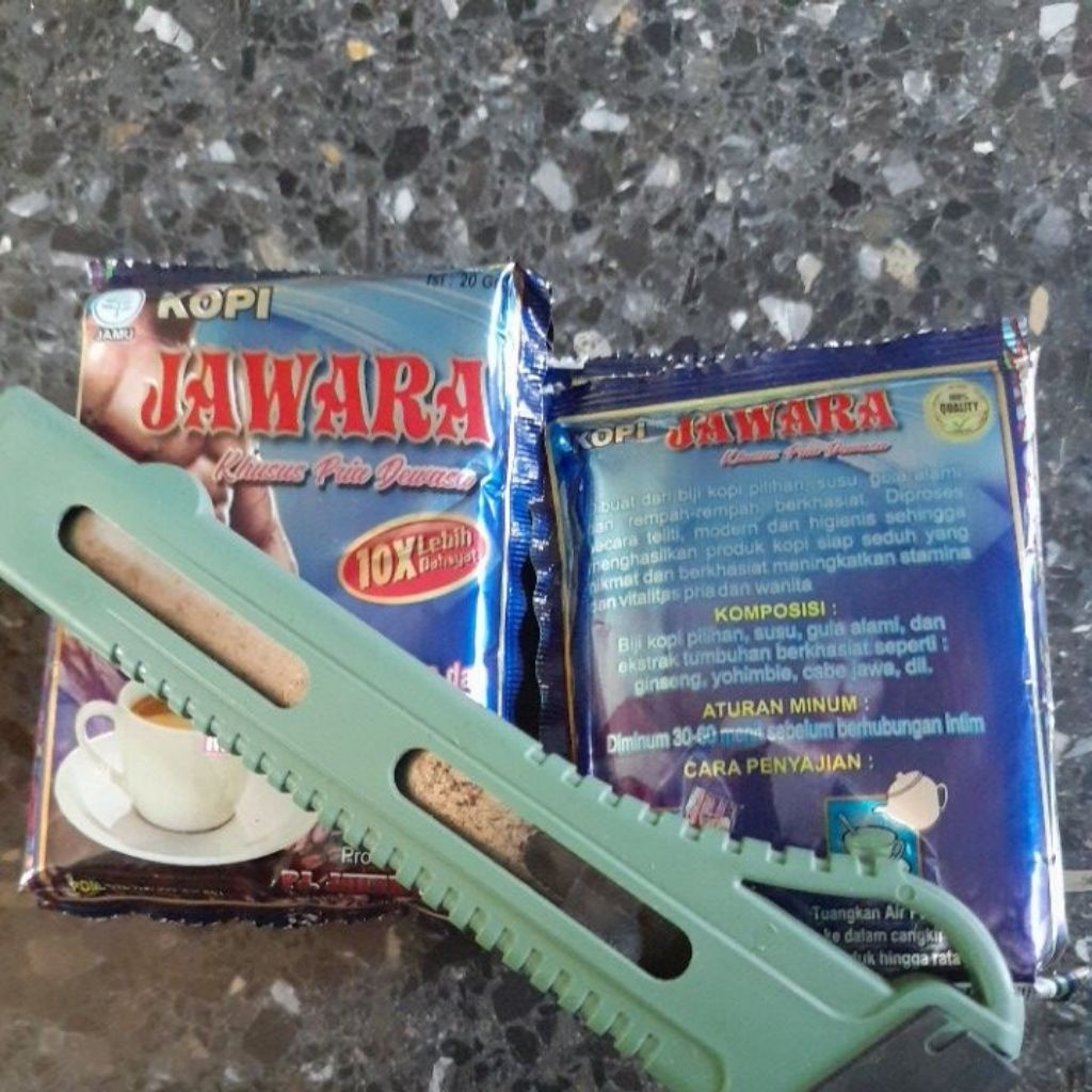 KopiJAWARA - ECER SATU SACHET KOPI JAWARA PRIA - INSTAN COFFEE JAWARA HARGA 1 BUNGKUS KopiJawara Gam
