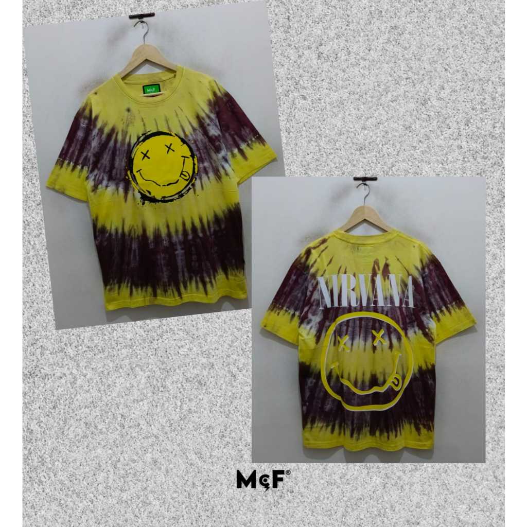 Kaos Oversize Tiedye Nirvana Mc.F Supply co