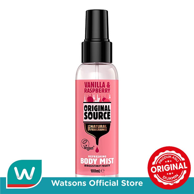 Original Source Body Mist Vanilla Raspberry 100ml