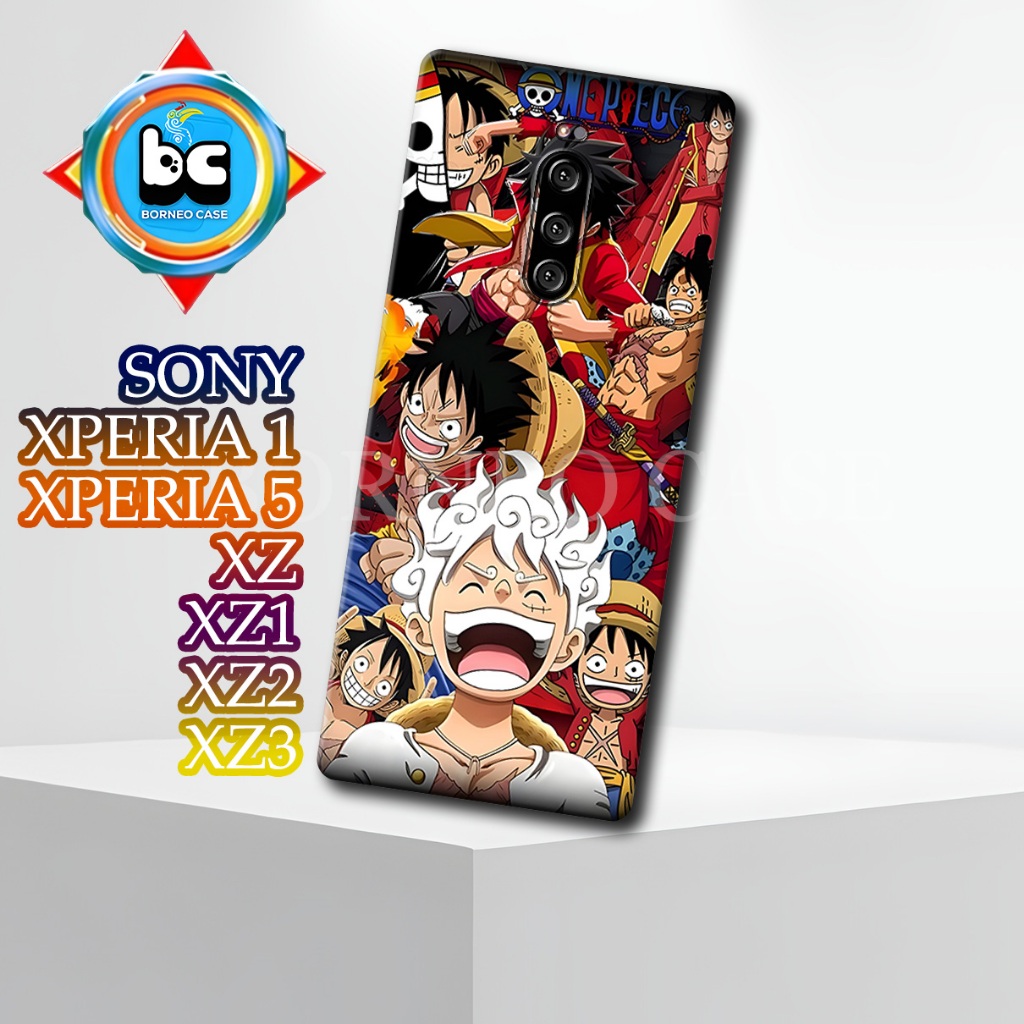 BC26/Casing HP Sony xperia 1/ Xperia 5/ XZ/ XZ1/ XZ2/ XZ3 Terbaru- Motif One Piece | Desain Stylish 