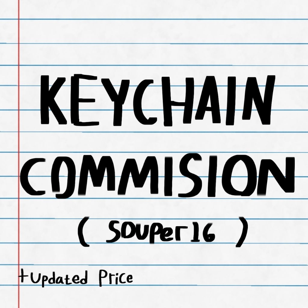 [KEYCHAIN COMMISSION] chibi keychain commission