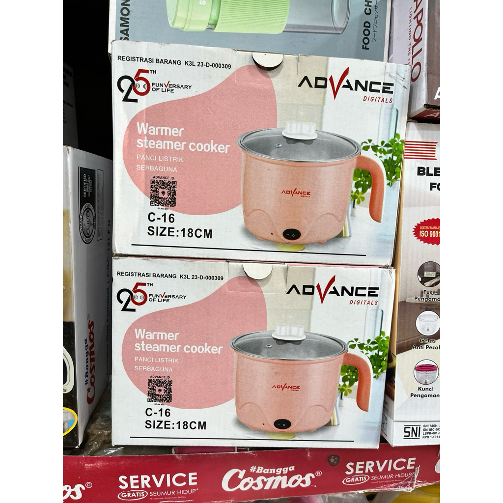 ADVANCE PANCI LISTRIK SERBAGUNA - PANCI LISTRIK SERBAGUNA ADVANCE - PANCI SERBAGUNA ADVANCE - WARMER