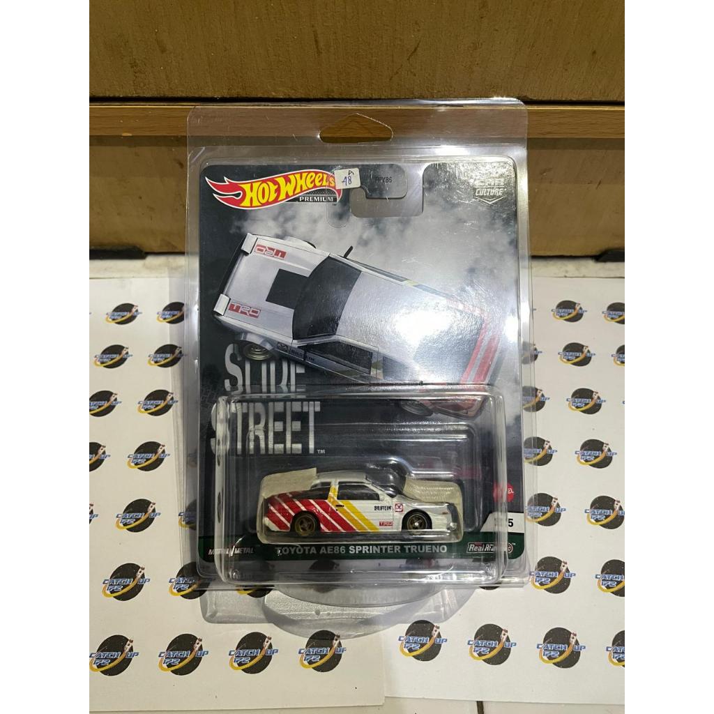 Hotwheels Toyota AE86 Sprinter Trueno Slide Street