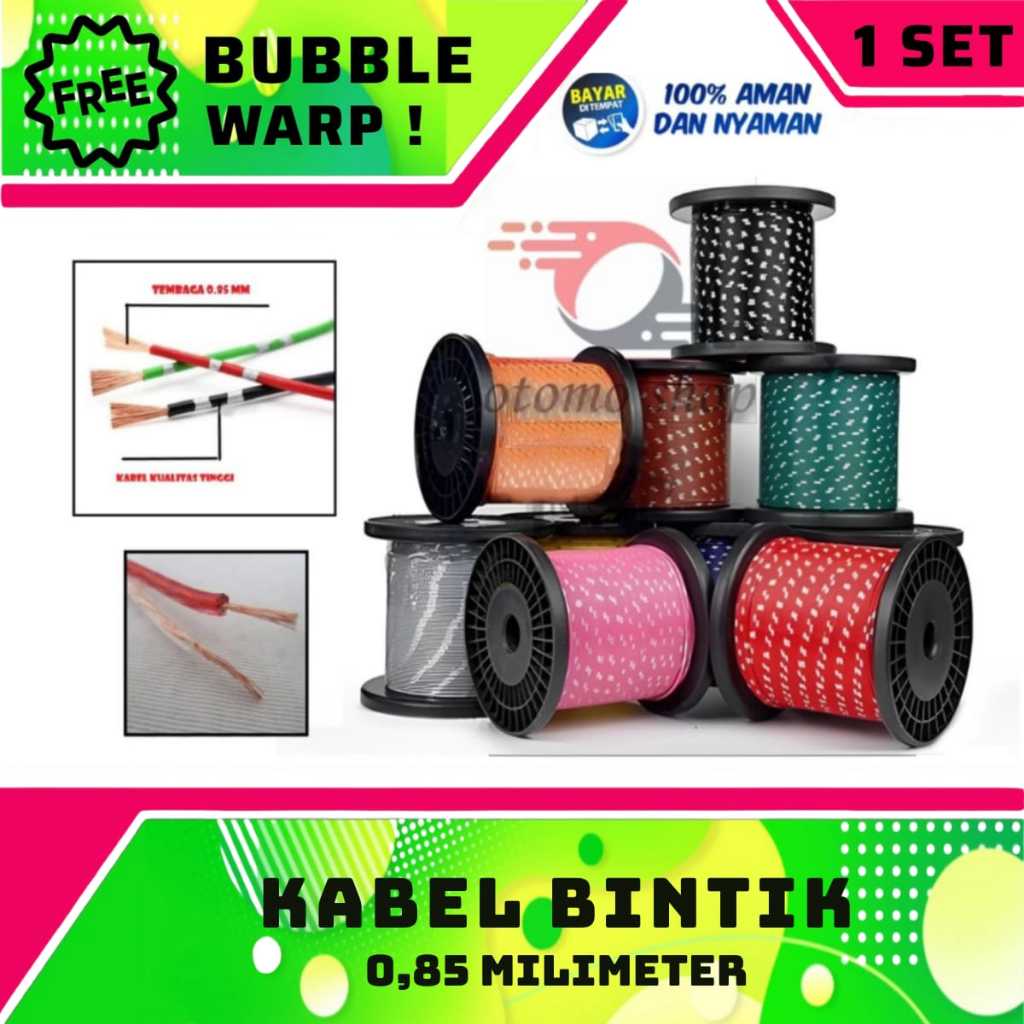 KABEL BODY MOTOR MOBIL BINTIK SERABUT KABEL SERBAGUNA