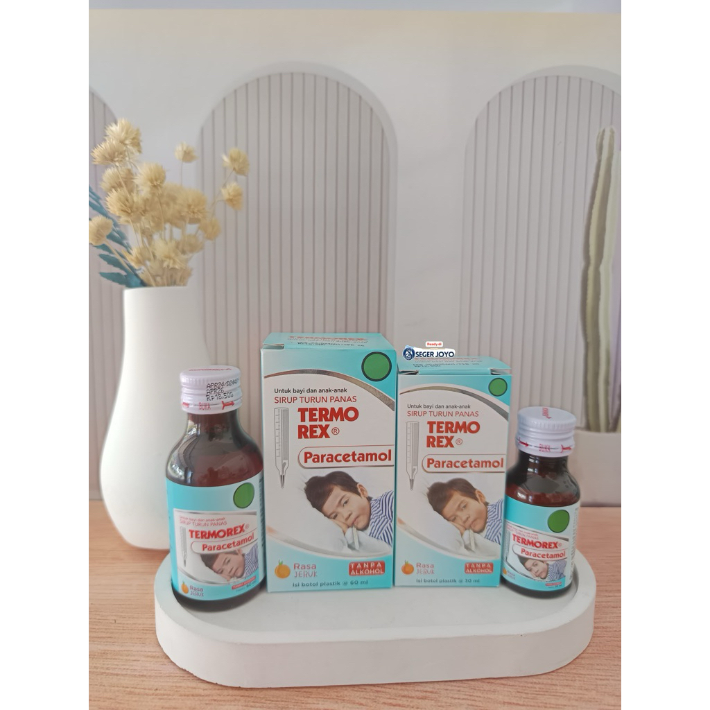 TERMOREX PARACETAMOL SIRUP ANAK (OBAT PENURUN DEMAM/PANAS ANAK)
