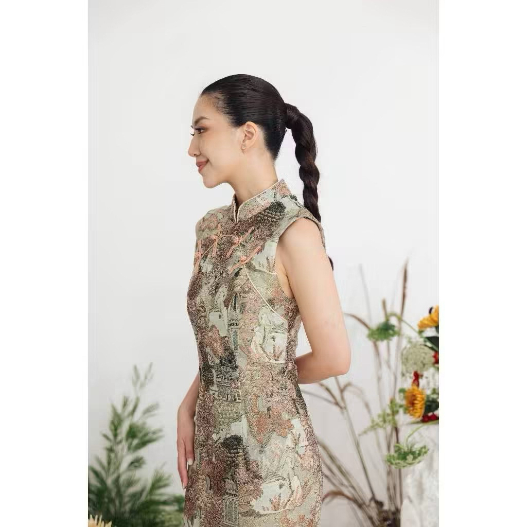 Cheongsam / Qipao Dress Imlek Tunangan Sangjit Wanita merk Poise24