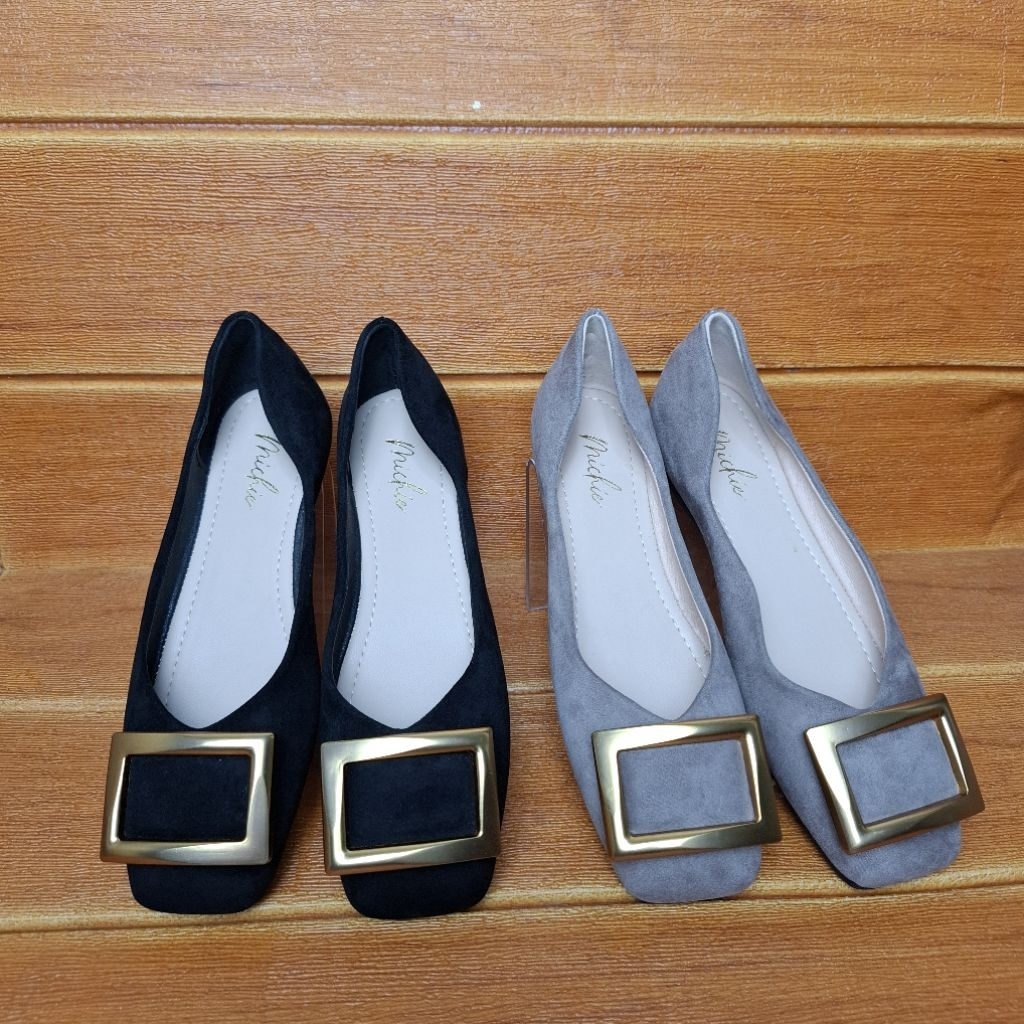 MICHIE - Flat Shoes Renata Suede 668-1
