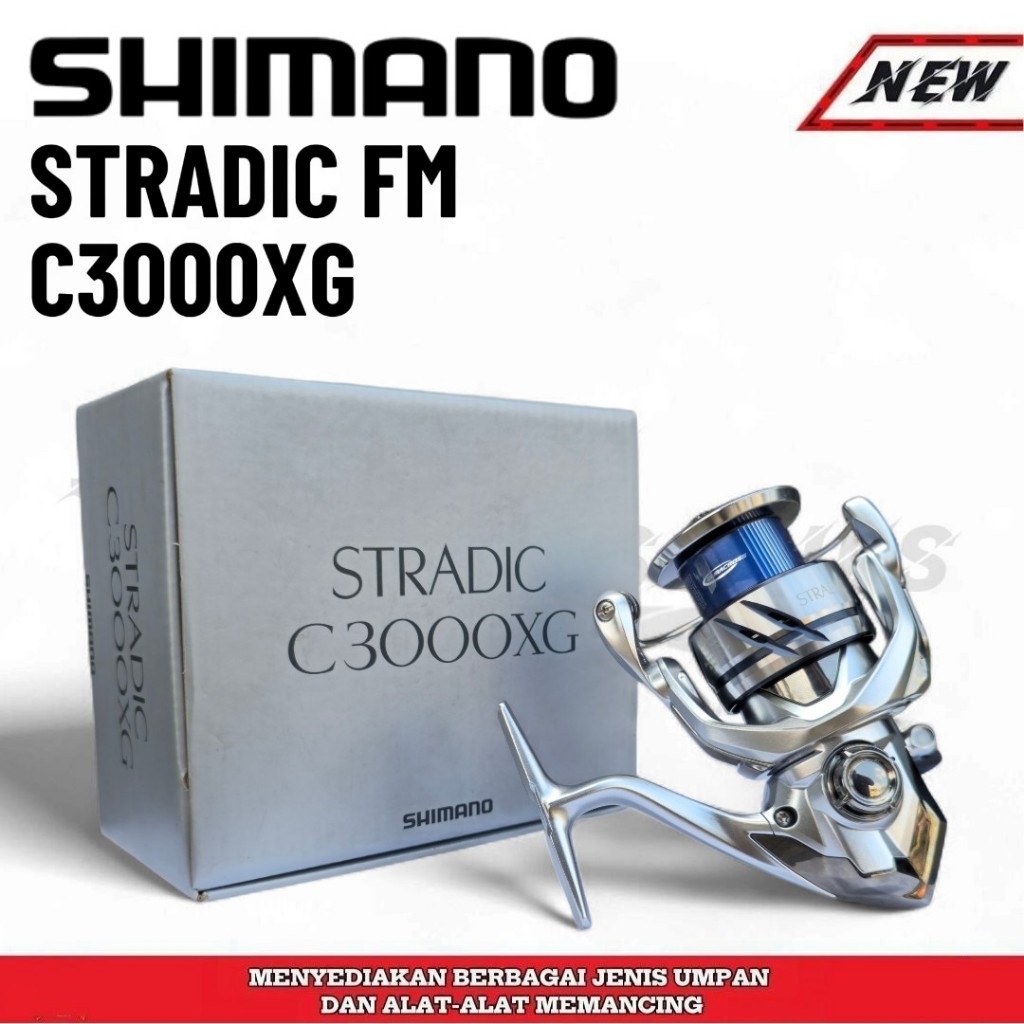Reel SHIMANO stradic C3000XG FM power handle - REEL SPINNING SHIMANO STRADIC