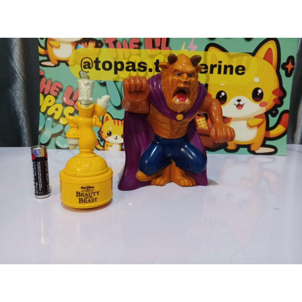 McD Happy Meal Beauty and the Beast