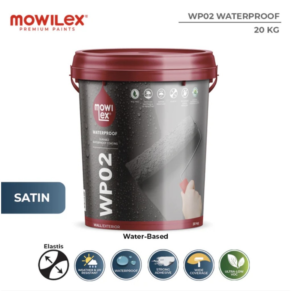 CAT MOWILEX WATERPROOF WP02 20 KG - PUTIH PRIMA E-1000