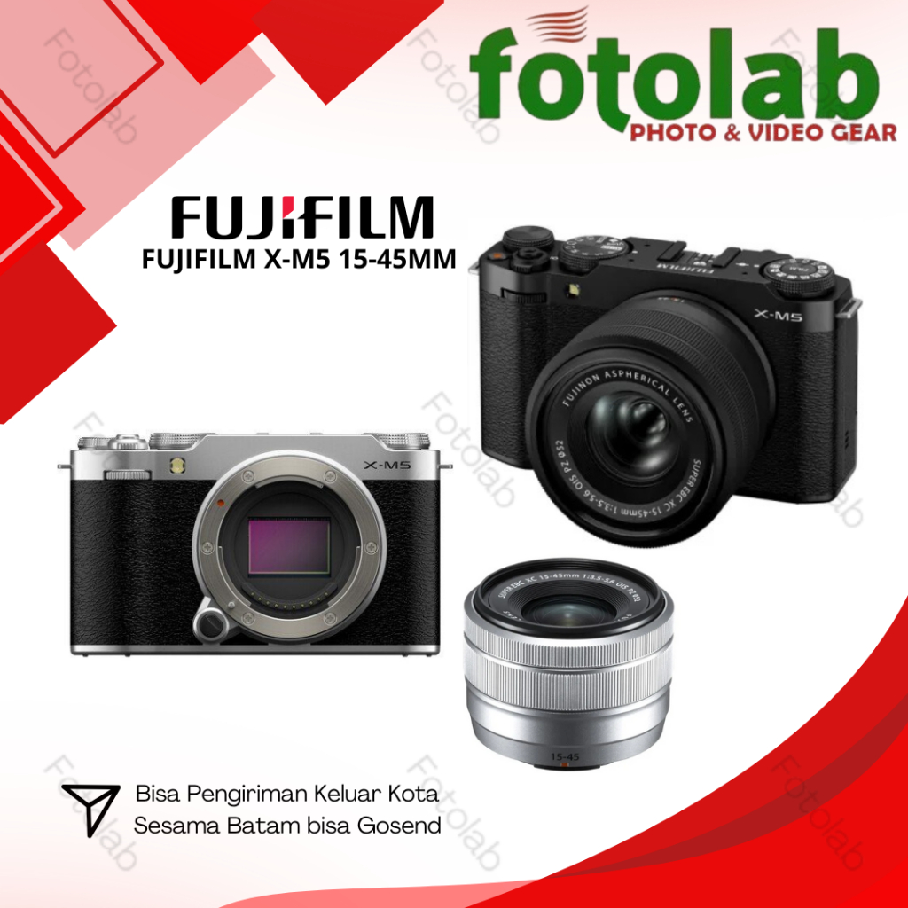 Fujifilm X-M5 15-45mm - Kamera Fujifilm X-M5