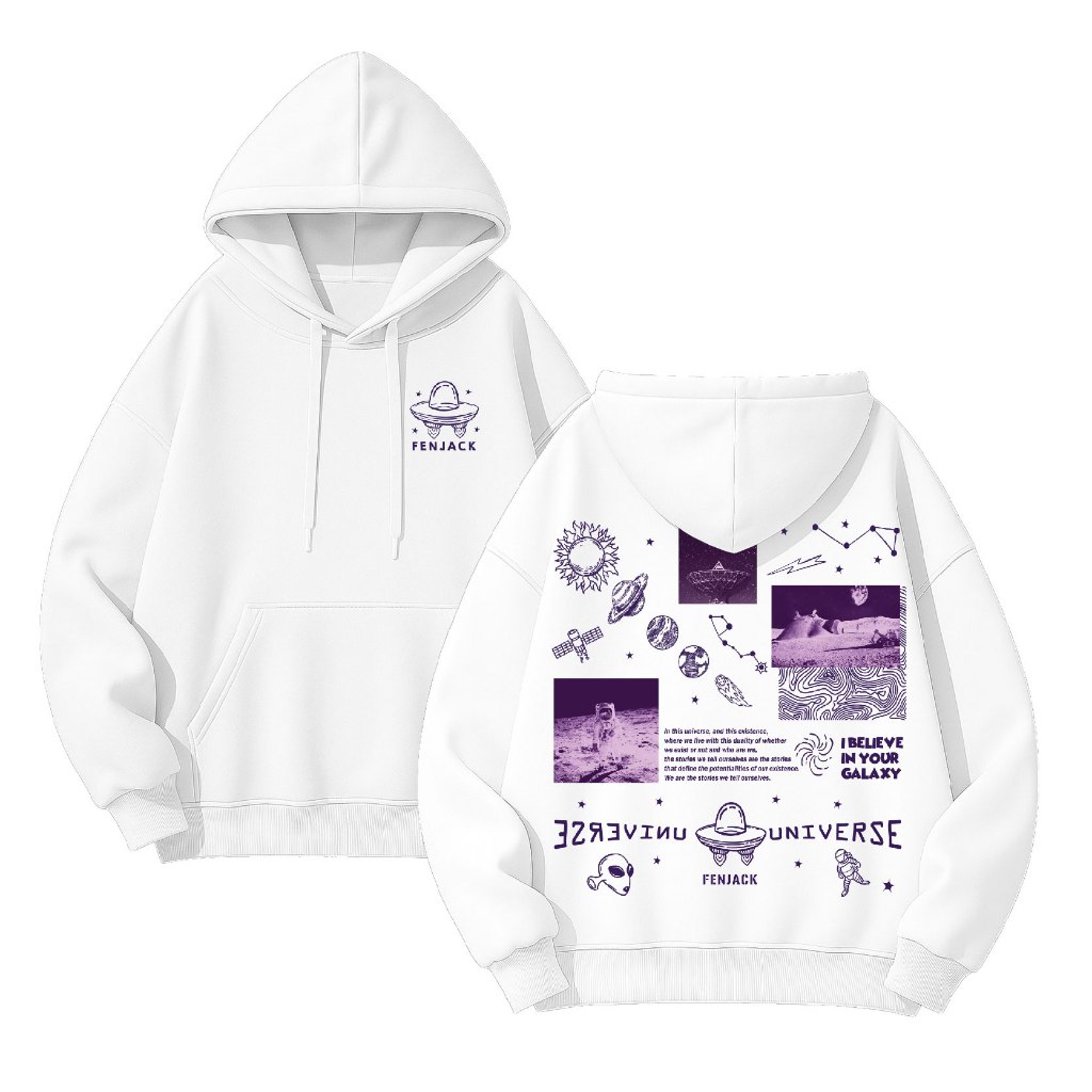 FENJACK Hoodie Jumper YOUR GALAXY(Sablon) M -XXL (Pria & Wanita)