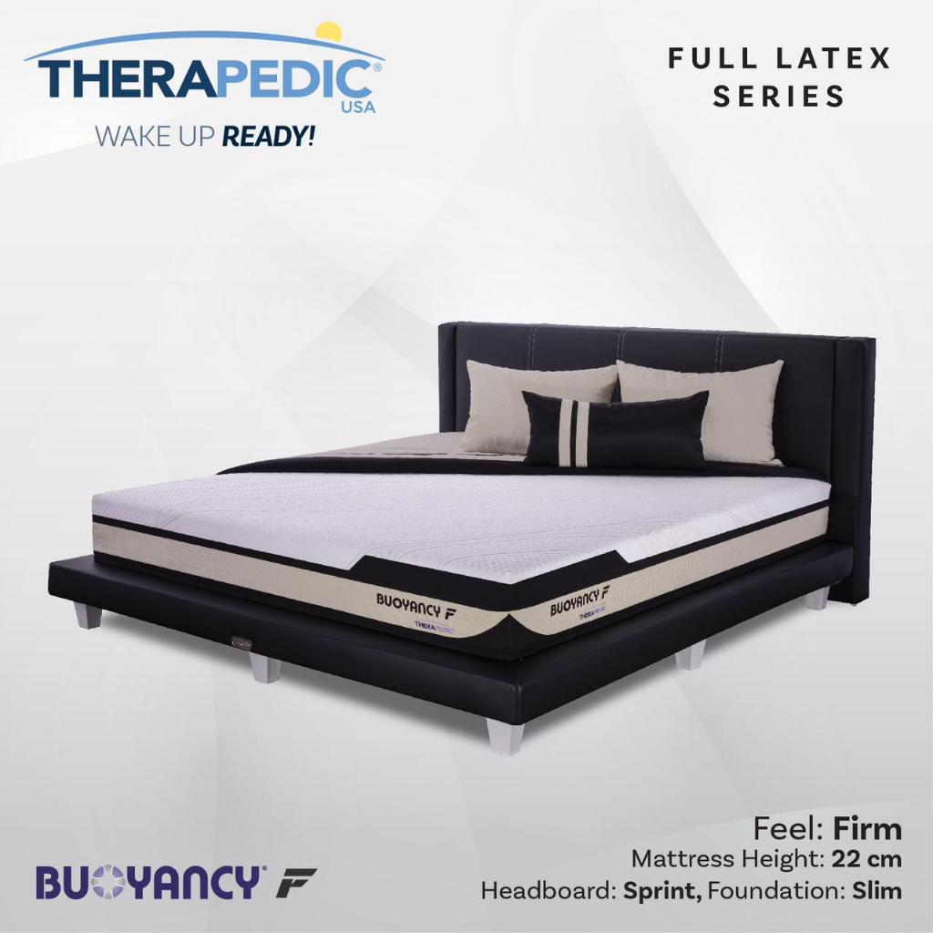 Kasur Therapedic Buoyancy F 100 120 160 180 200 x 200 matras springbed fullset