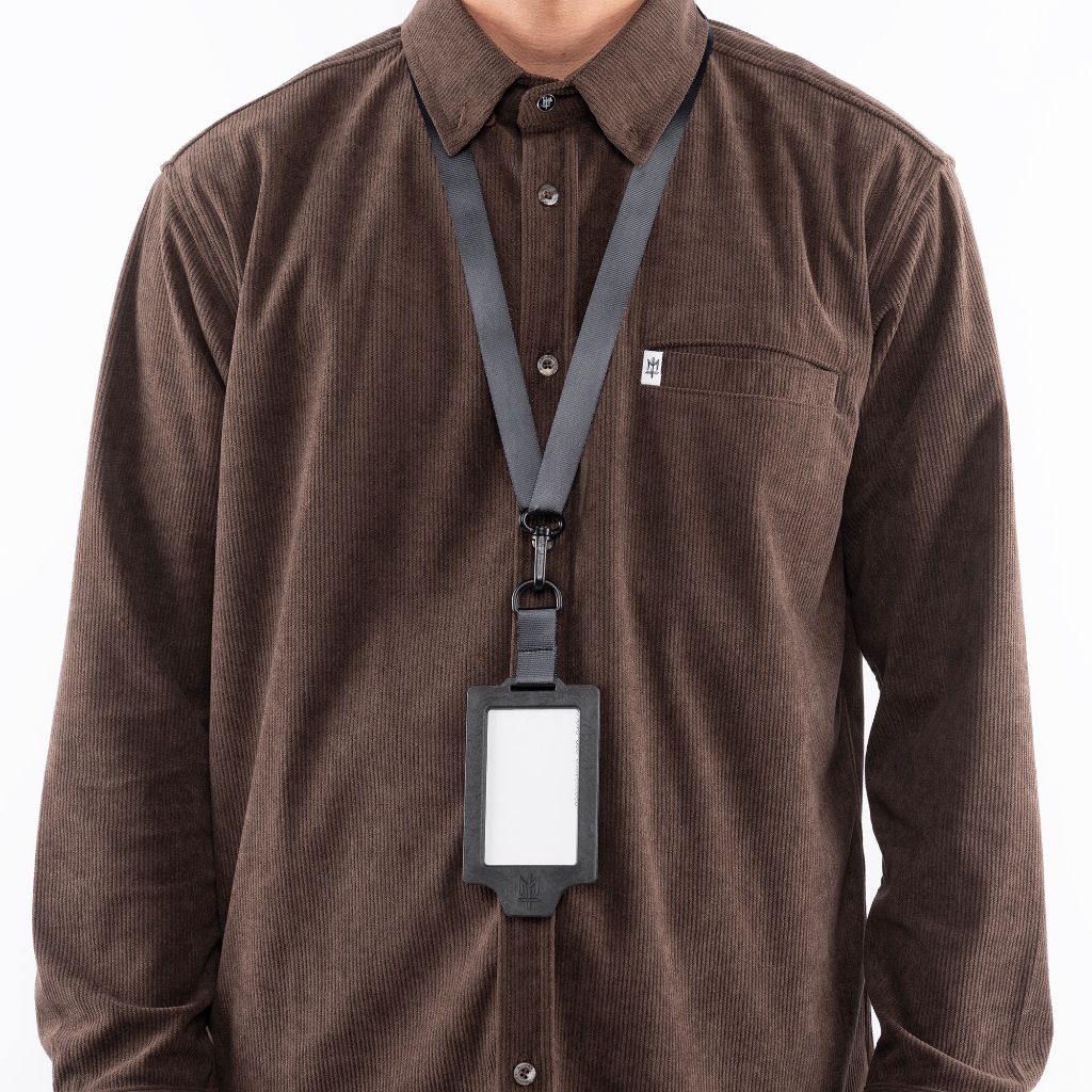 LANYLE MATERNAL DISASTER LANYARD TALI ID CARD POLYPROPYLENE PP RECYCLED INJECT CASTING KEYHOLDER ORI