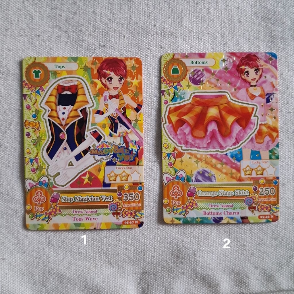 Kartu Aikatsu Pop Magical Toy Original