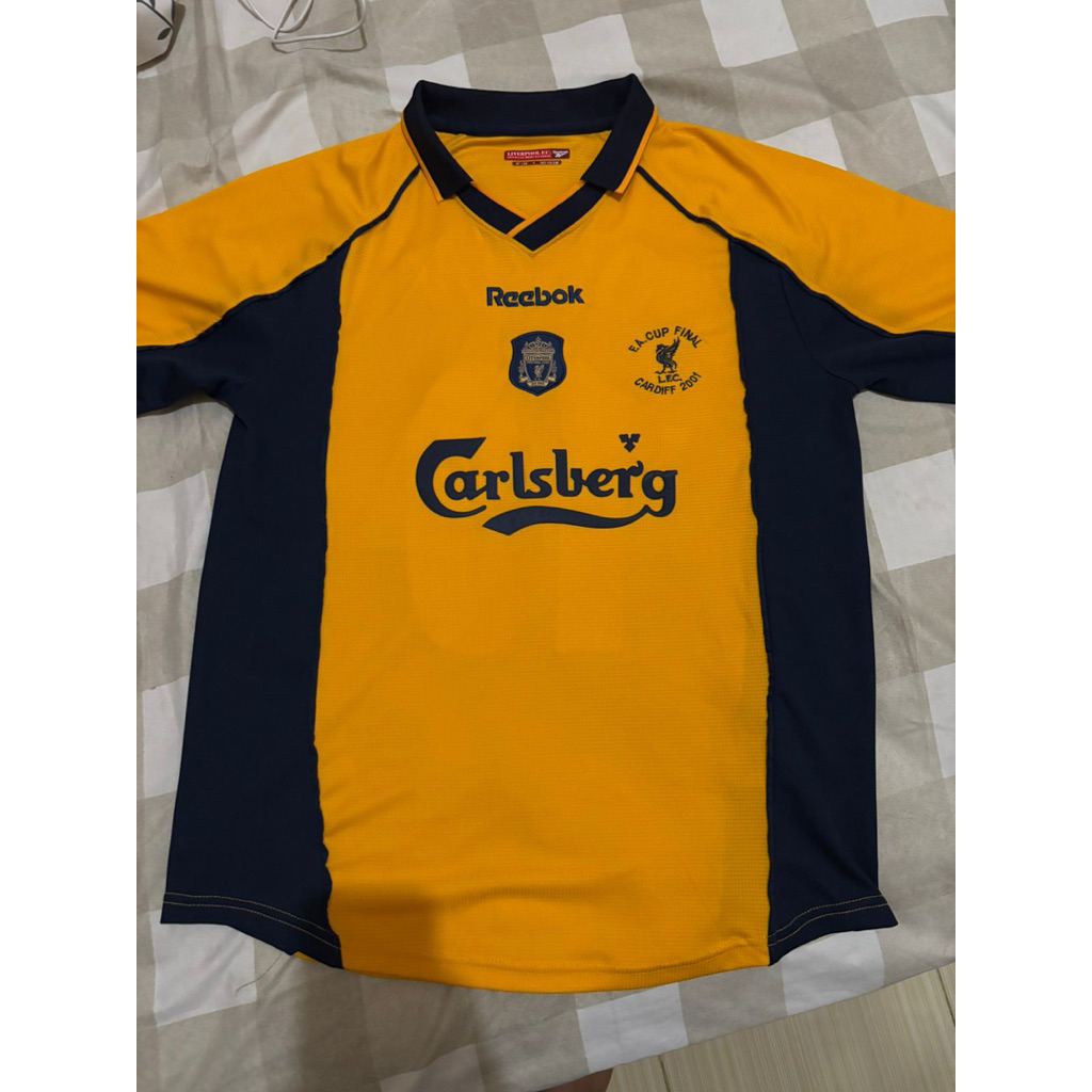 Jersey Retro Liverpool 2001 FA CUP FINAL Michael Owen