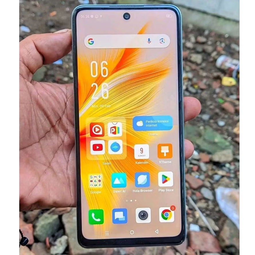 LCD Ori Asli Copotan Infinix Note 30 / Hot 30 Fullset Touchscreen