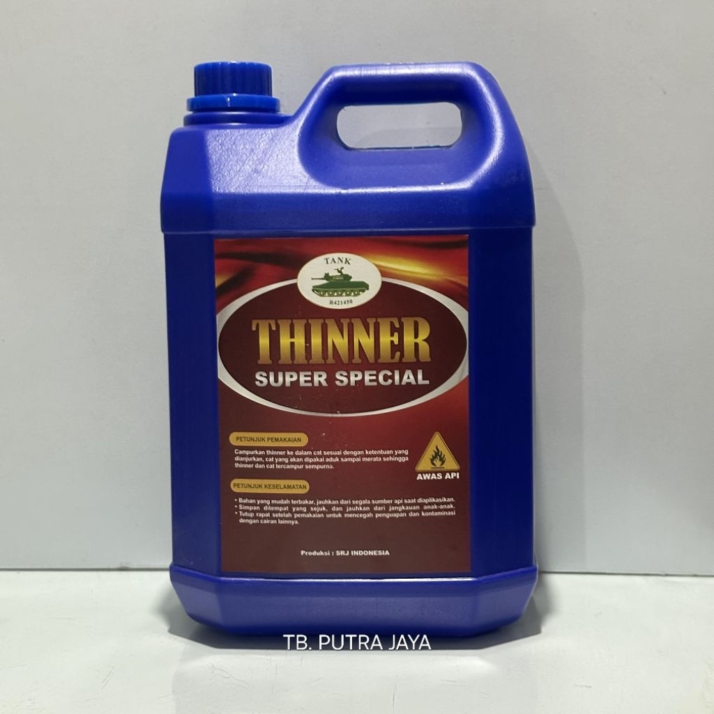Thinner Super Special Tinner SS / Tiner Super Spesial 5 LTR / Thiner SS untuk Cat Minyak Serbaguna O