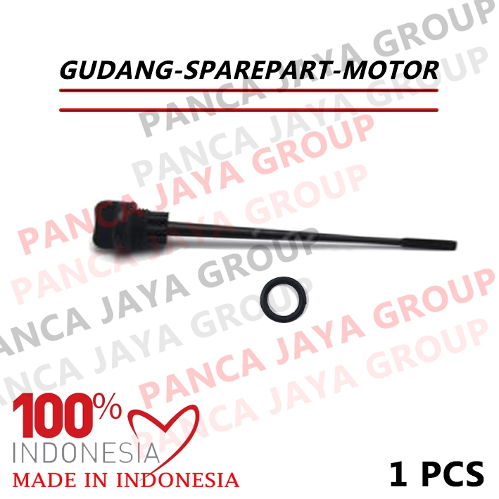 TUTUP OLI ATAS UKURAN OLI + SEAL ORING SPIN 125 SKYWAVE SKYDRIVE HAYATE 125