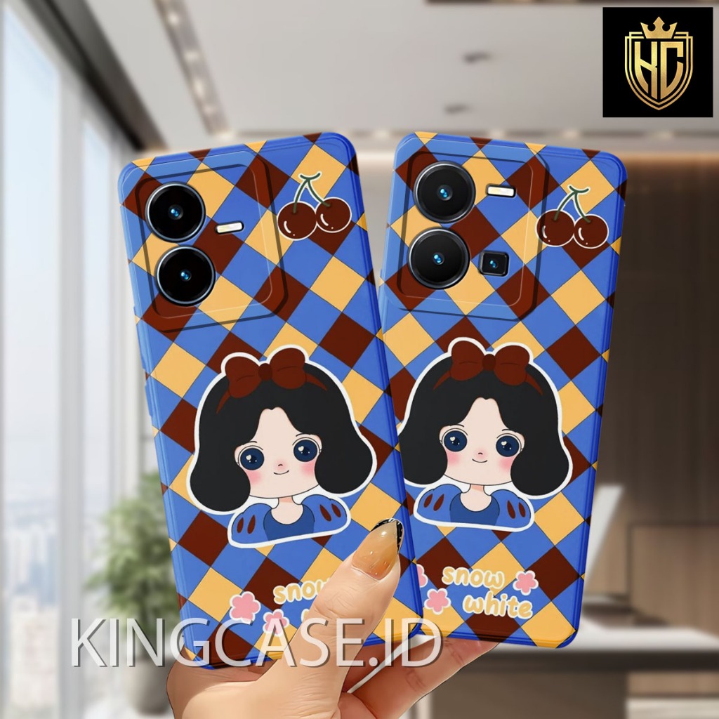 Case Vivo Y22 New - Vivo Y22s - Vivo Y16 - Vivo Y17s Case Softcase Macaron Protect Camera Kesing Hp 