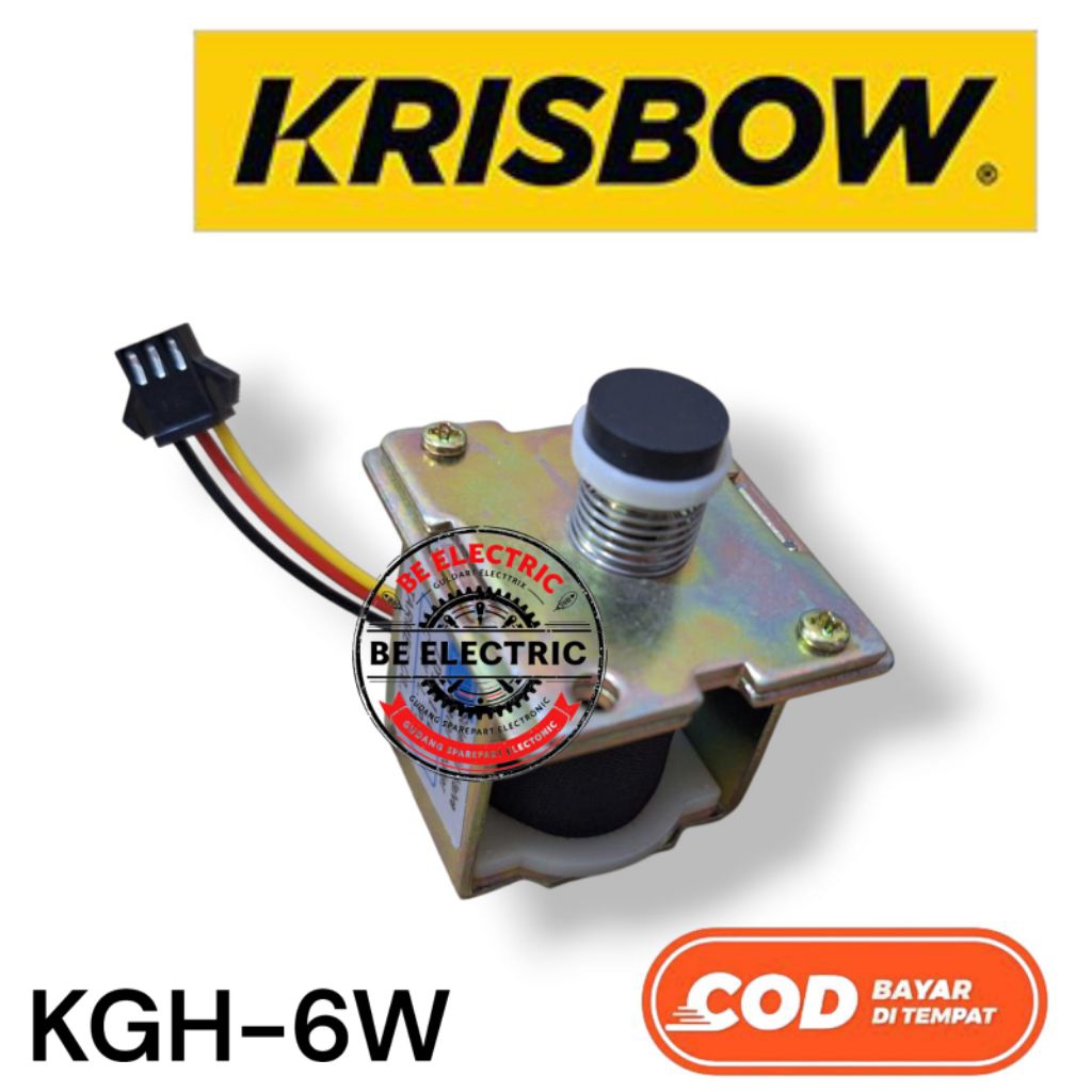 SELENOID VALVE KRISBOW LPG GAS WATER HEATER KGH-6W GAS LPG PEMANAS AIR