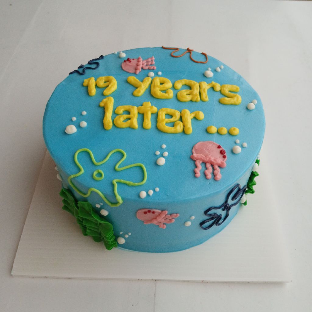 [BISA CUSTOM] Ukuran 12cm Korean Bento cake Semarang