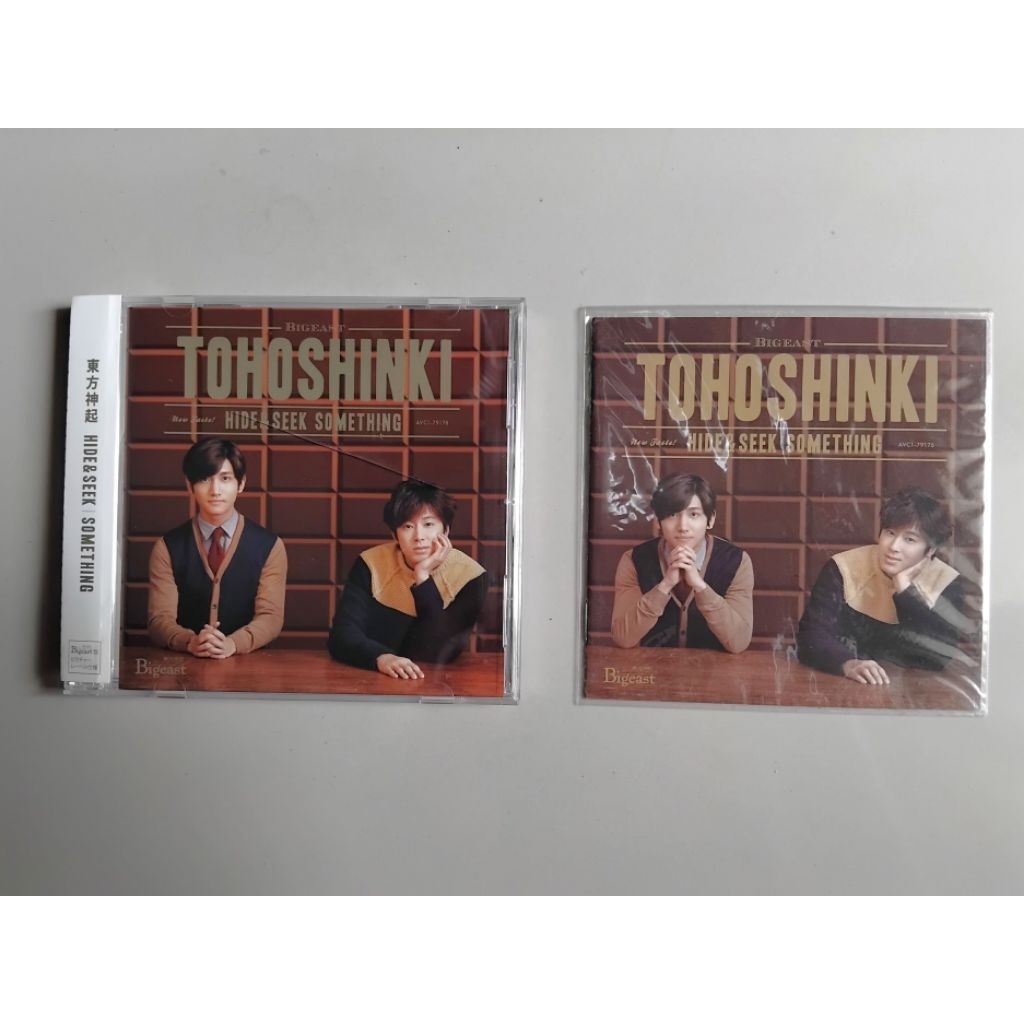 CD TVXQ|Tohoshinki|東方神起|동방신기| Hide & Seek + Something (Bigeast Version) Japan Original