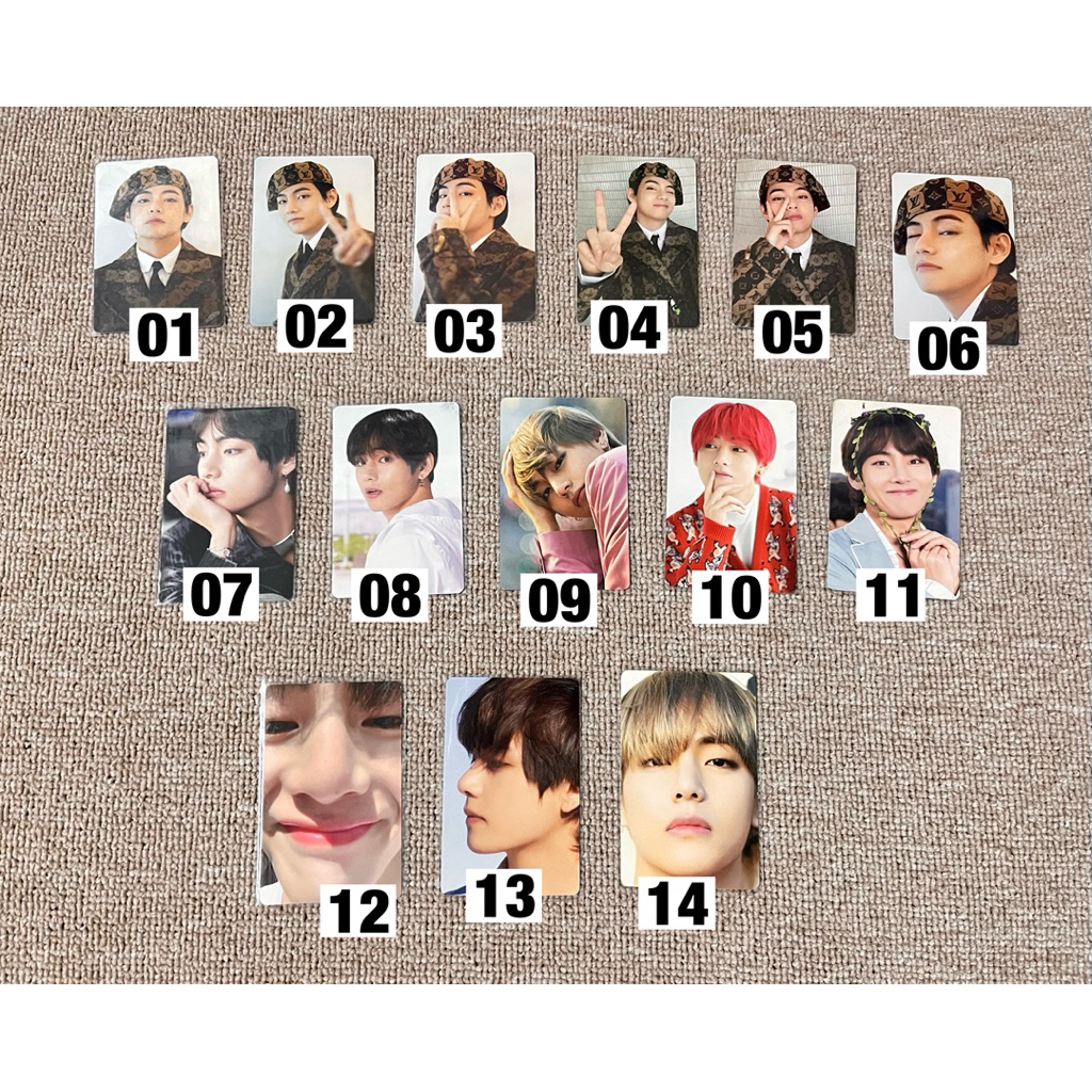 (READY STOCK) BTS Official - TAEHYUNG Dicon 101 2022 Photocard Custom Book Sharing goods (Taehyung o