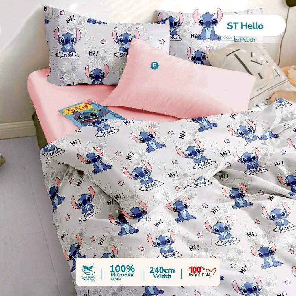 Bedcover set sprei stich bedcover set 90x200 bedcover set 100x200 bedcover set 120x200 bedcover set 