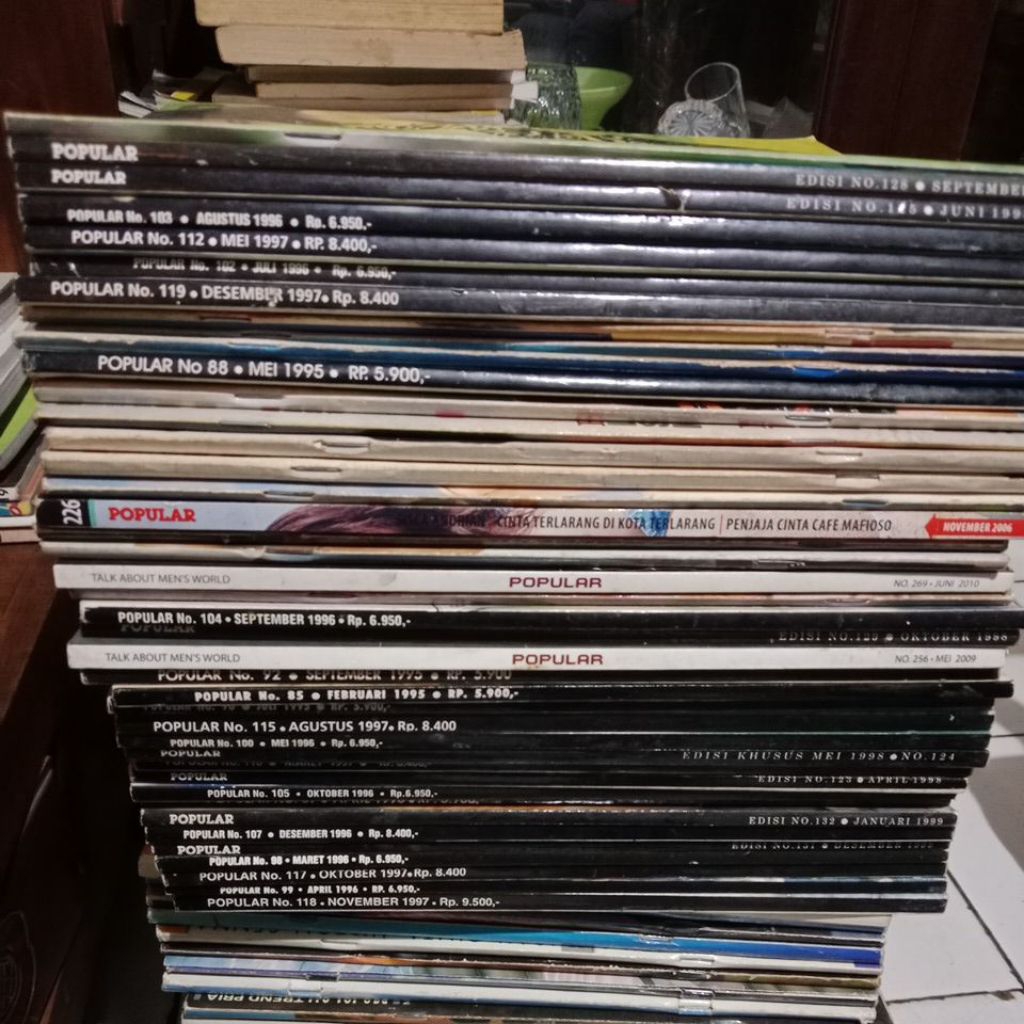 MAJALAH POPULAR JADUL