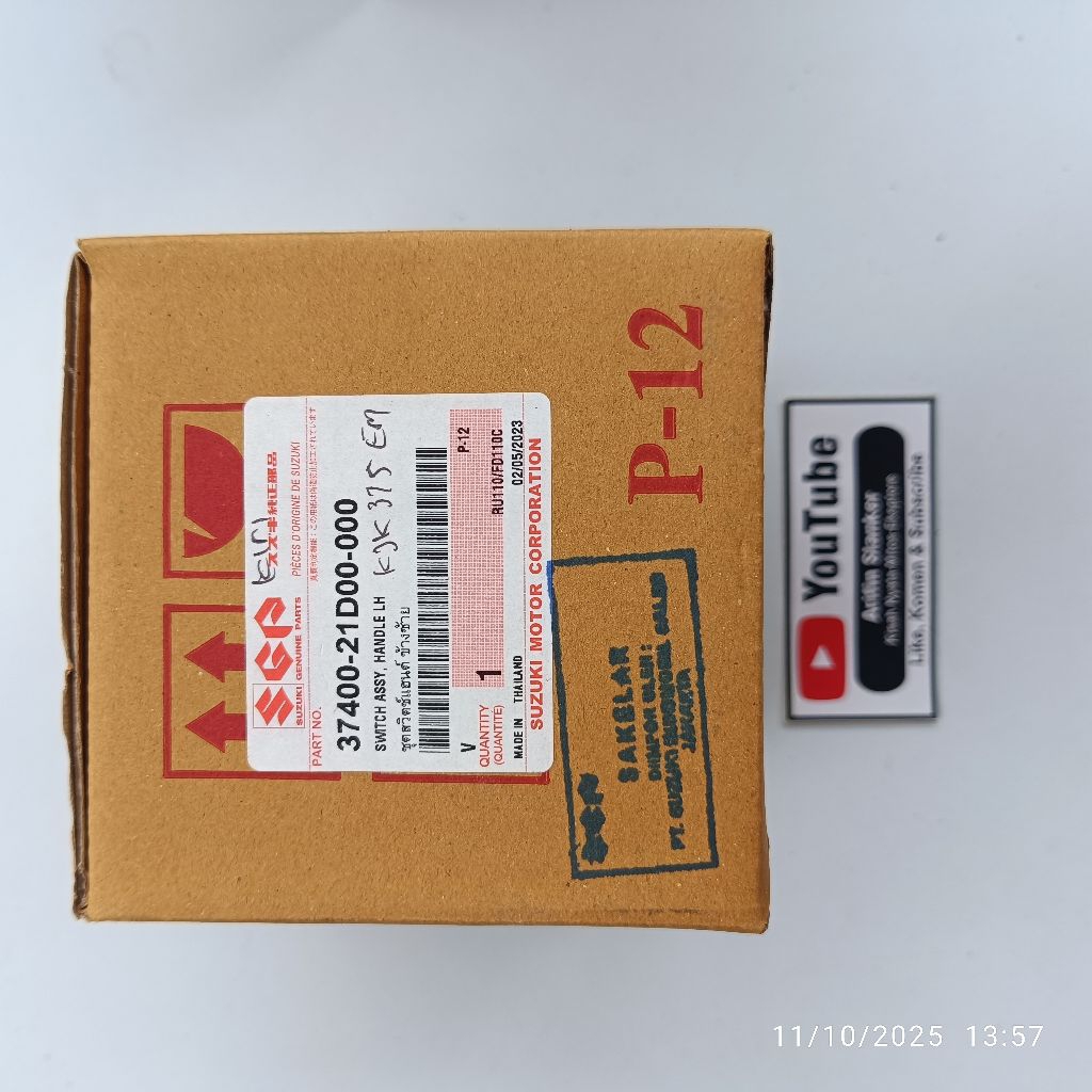 holder kiri satria lumba hiu original