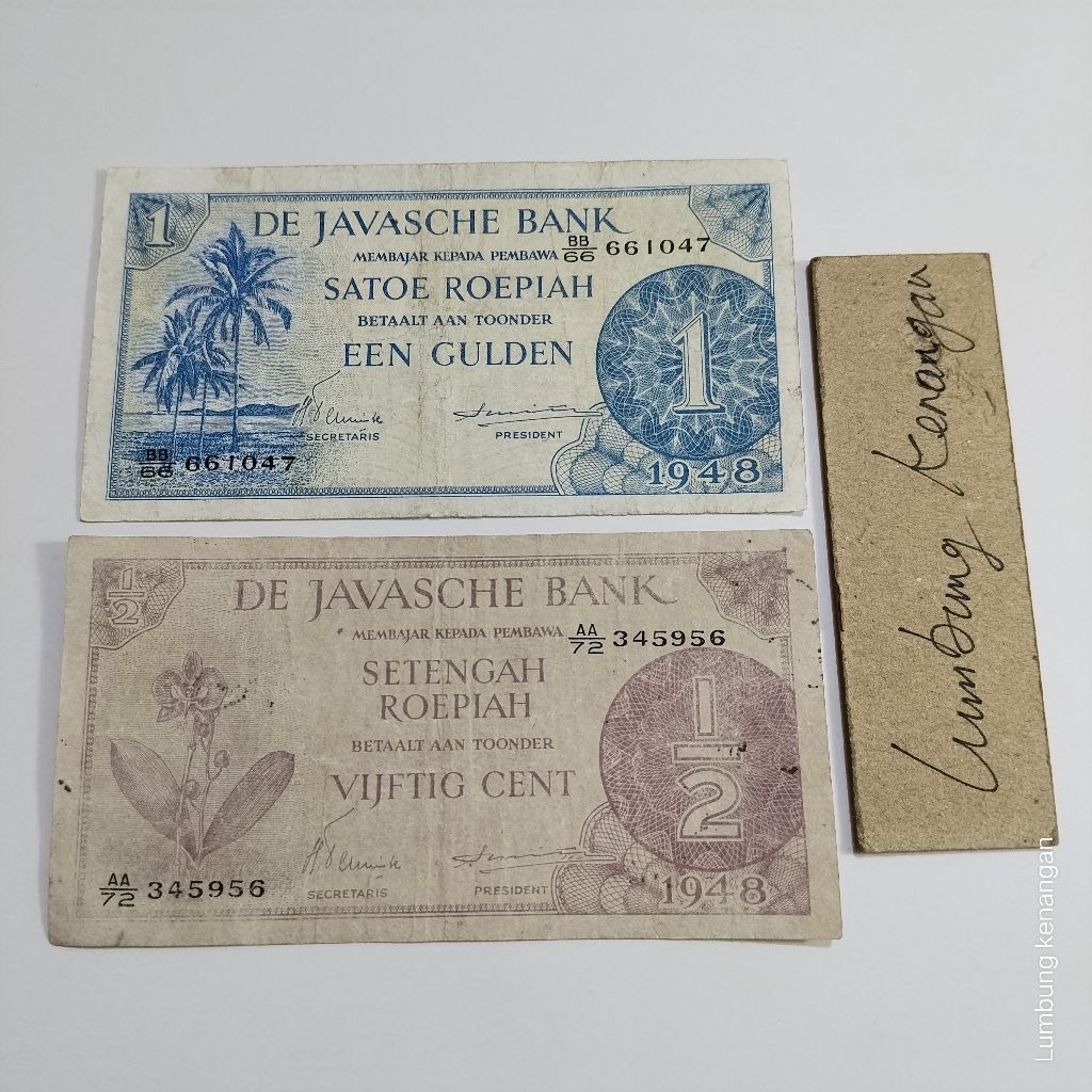 uang kuno seri Federal lll tahun 1948