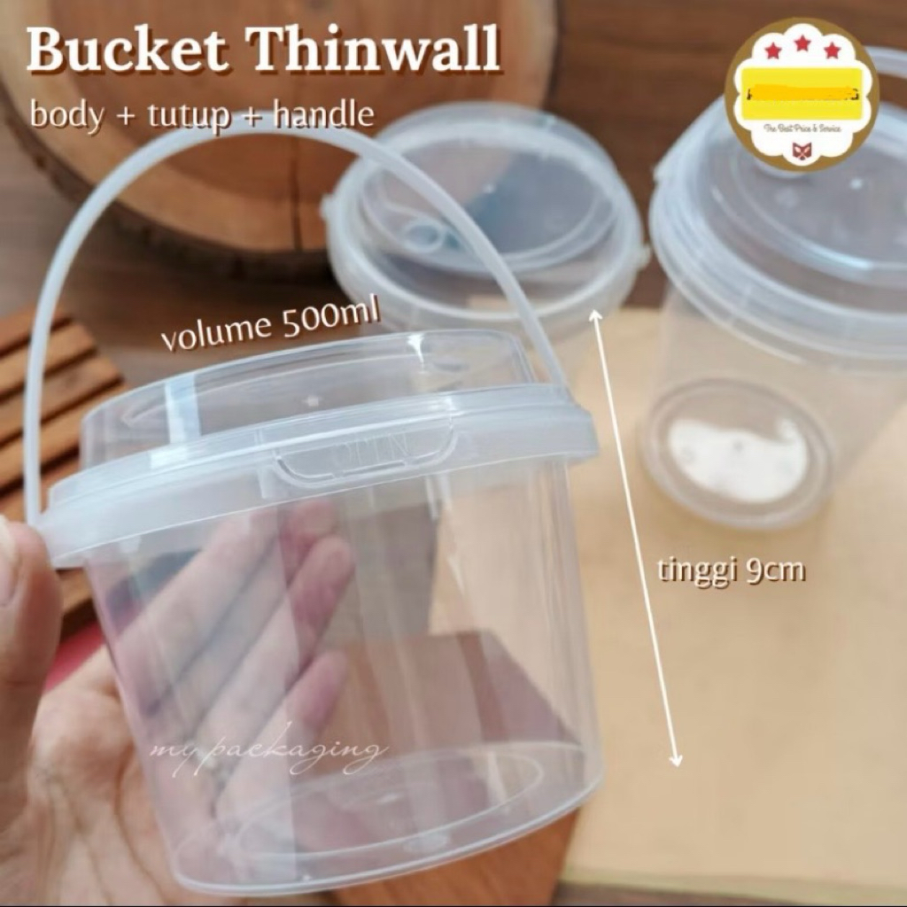 Bucket Thinwall Ember Cup Dessert 500ml