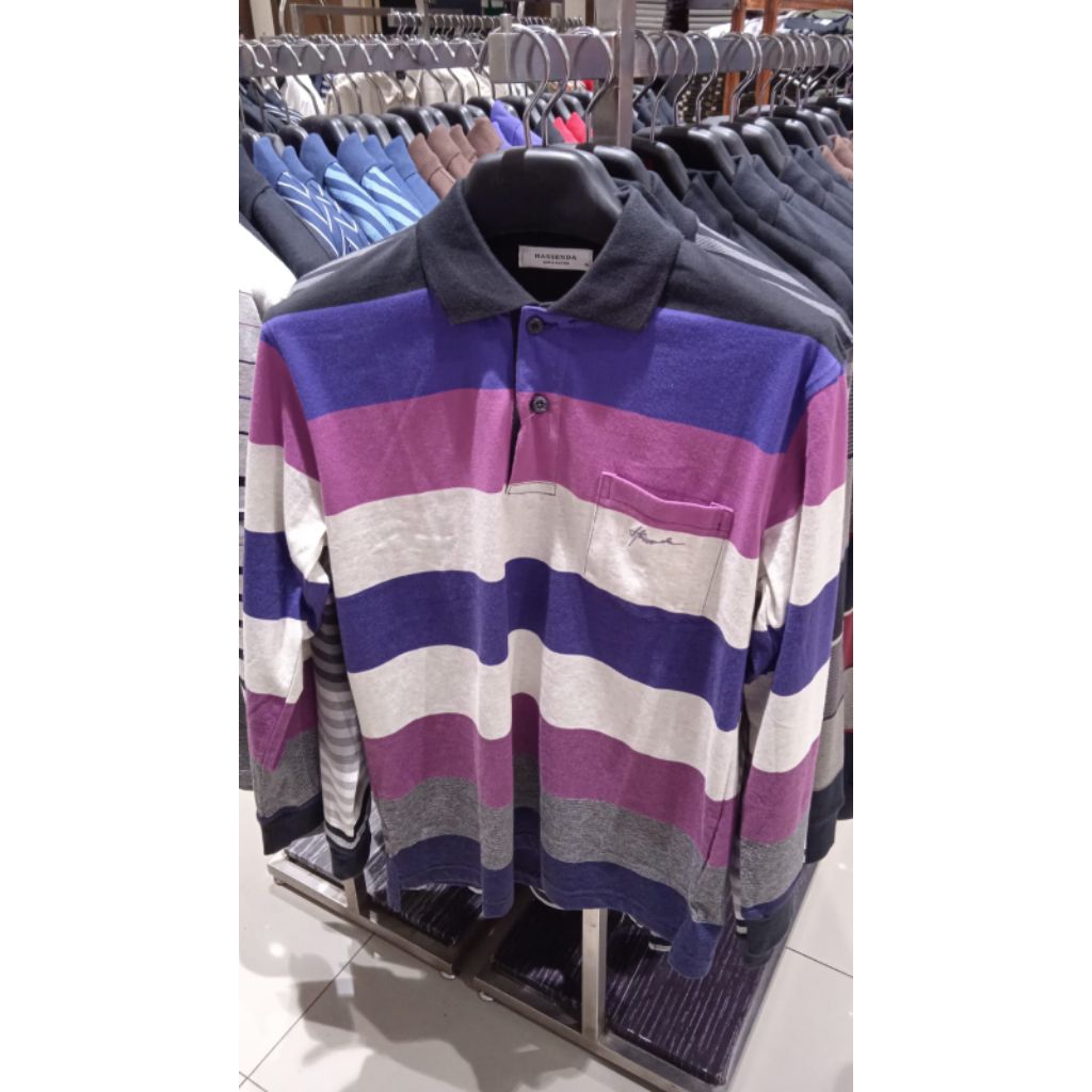 polo shirt dewasa merk hassenda