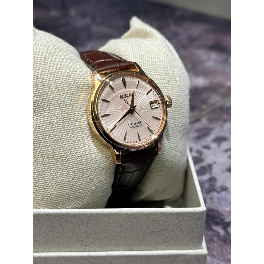 Jam Tangan Wanita Seiko Presage Pale Pink SRP852J1