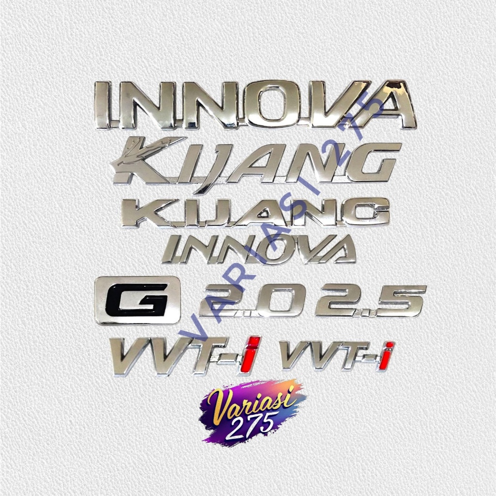 Emblem kijang Innova / Logo kijang Innova / emblem kijang Innova g 2.0 / logo kijang Innova g 2.0 / 