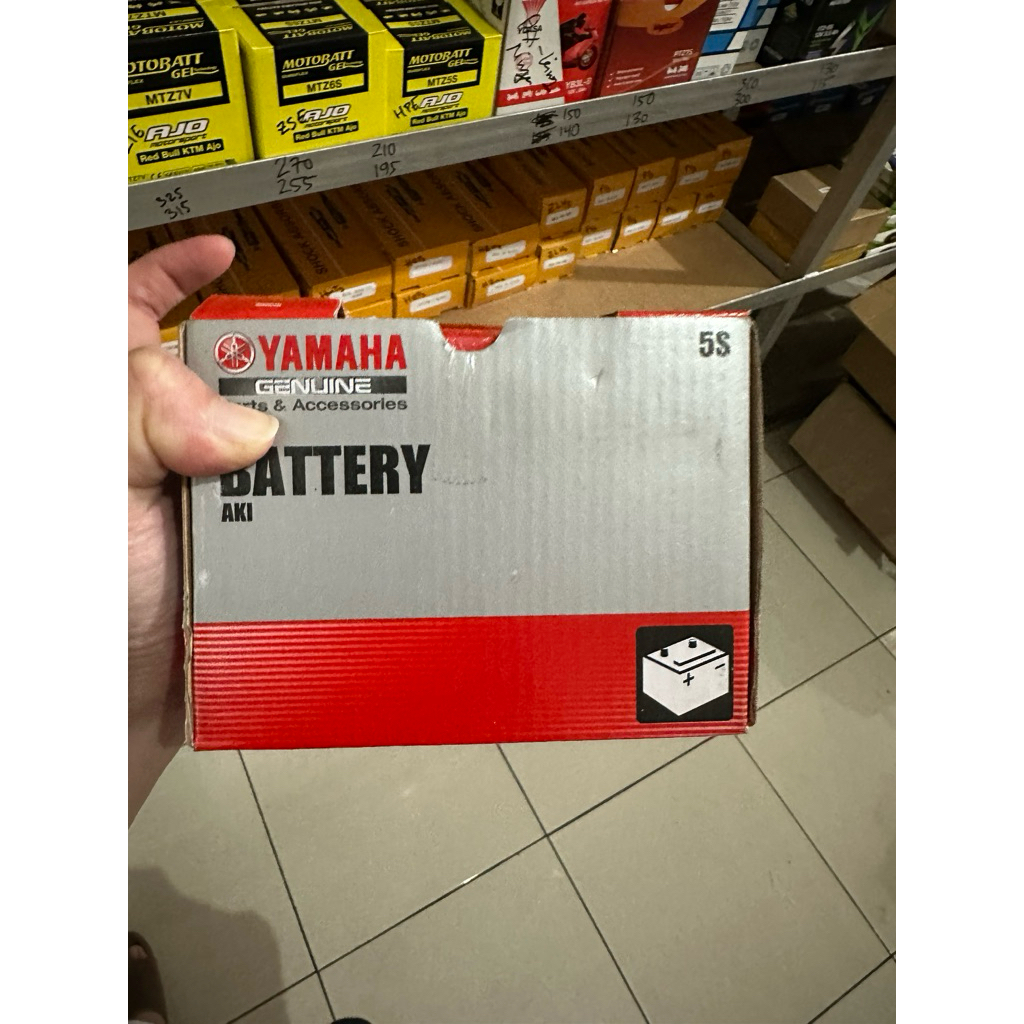Aki YTZ5S  yuasa original mio soul vixion