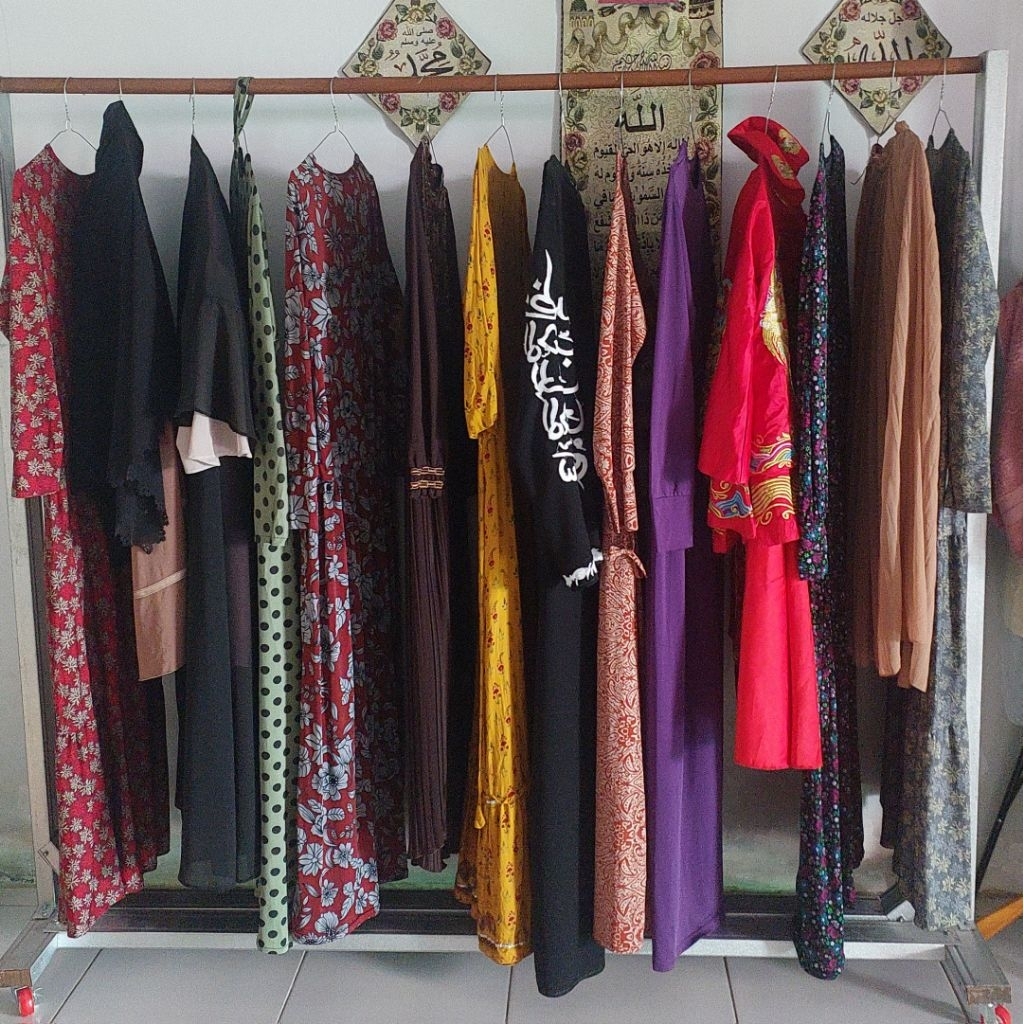 gamis set hijab dan other