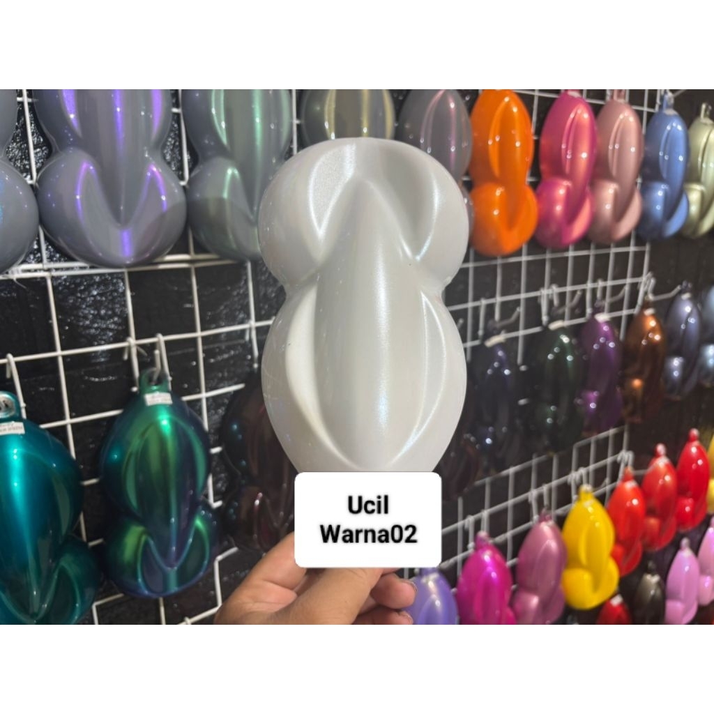 Cat Super White PU + Free Mutiara Putih PU Polyuretane