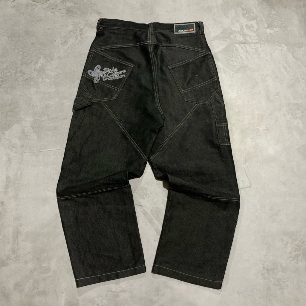 Piko Hawaiian Longboard Wear  Denim Baggy Jeans